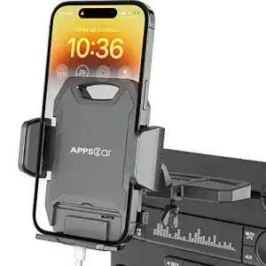 Handyhalterung CD-Schlitz APPS2Car, 360 Grad Drehung