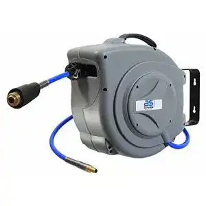 Druckluftschlauch-Aufroller 15m as – Schwabe mit Schlauchstopp