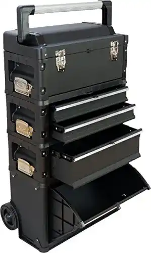 Die beste Werkzeugtrolley ASS Metall Werkstattwagen XXL Type: C1-B BLACK 2026 Test Bestseller Werkzeugtrolley ASS Metall Werkstattwagen XXL Type: C1-B BLACK