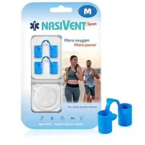Nasendilatator Nasivent Sport Premium, 2x M, Sky Blue