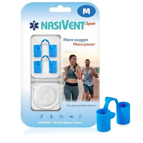 Nasendilatator Nasivent Sport Premium, 2x M, Sky Blue