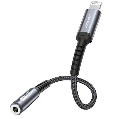 Lightning-Klinke-Adapter JSAUX iPhone Lightning auf 3.5mm