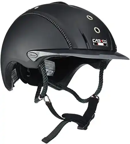 Reithelm Casco Erwachsene Mistrall, Schwarz titan, L