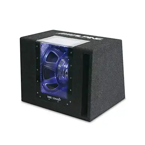 Alpine-Subwoofer Alpine Electronics BANDPASS GEHÄUSE, 4Ohm