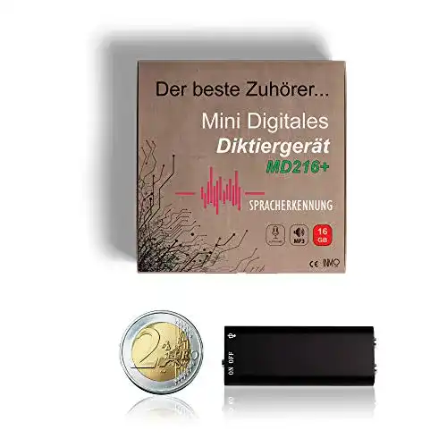 Mini-Diktiergerät INMO Digitales Mini Diktiergerät MD216+