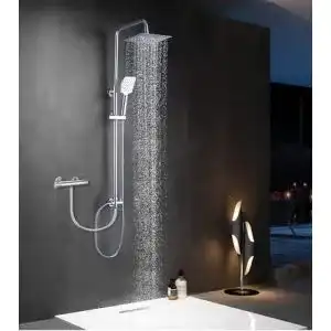 Regendusche Elbe Duschsystem Edelstahl 304, Duschsäule