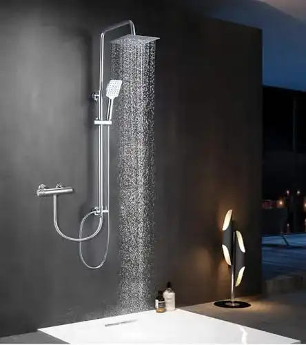 Regendusche Elbe Duschsystem Edelstahl 304, Duschsäule