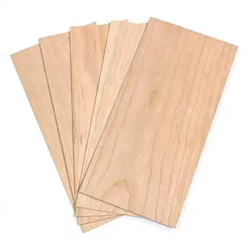 Furnierholz wodewa Holz Furnier Set 4mm Starkfurnier Kirsche 30x14cm
