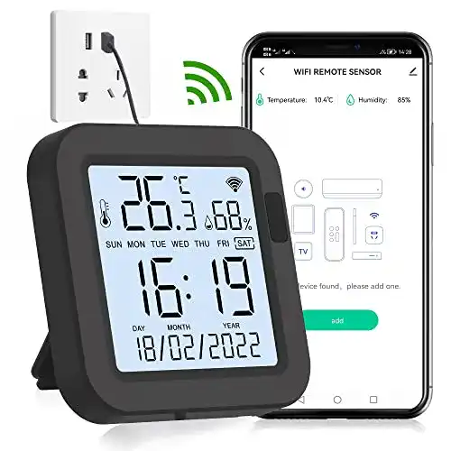 WLAN-Thermometer TLKZGO IR Remote Control WiFi