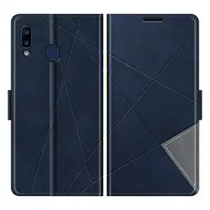 Samsung-Galaxy-A20-Hülle LCCL Leder, 6.4″ Handyhülle