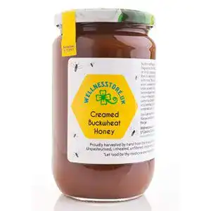 Buchweizenhonig Wellnesstore.uk 1kg ECO Roher | Trüber | Cremig