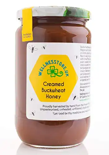 Buchweizenhonig Wellnesstore.uk 1kg ECO Roher | Trüber | Cremig