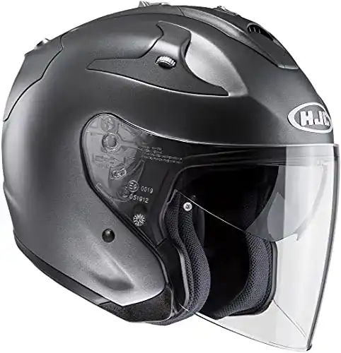 HJC-Jethelm HJC Helmets HJC FG-JET, SEMI MATT/TITANIUM
