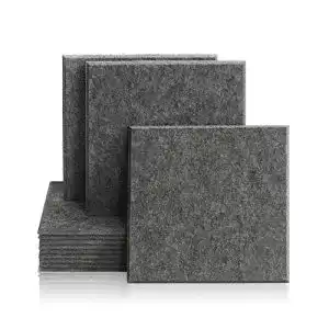 Akustikplatte Rdutuok 12 Stücke, 30 x 30 x 1 cm, Schallschutz
