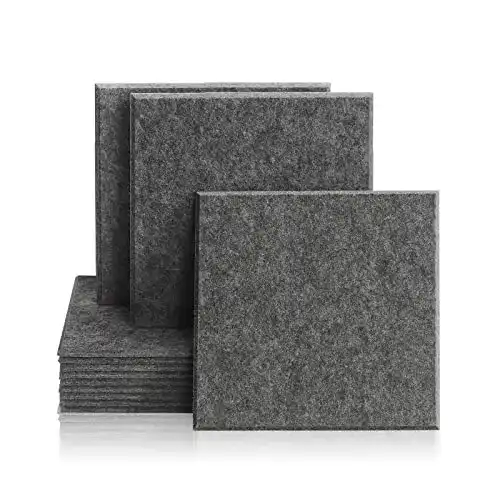 Akustikplatte Rdutuok 12 Stücke, 30 x 30 x 1 cm, Schallschutz