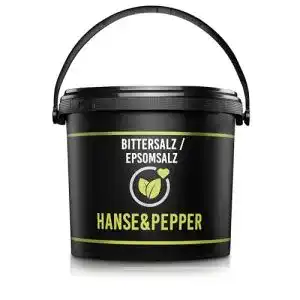 Bittersalz Hanse&Pepper Gewürzkontor 5kg Epsom Salz MgSO4 5kg