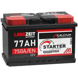Autobatterie 77Ah LANGZEIT 12V