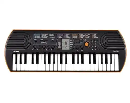 Casio-Keyboard Casio SA-76 Mini-Keyboard mit 44 Tasten