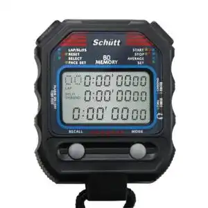 Stoppuhr Schütt PC-90 (60 Memory Speicher | Uhrzeit & Datum