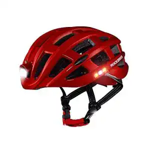Rockbros-Helm ROCKBROS Fahrradhelm mit USB, Wasserdicht