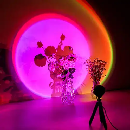Sunset-Lampe CoMokin Sunset Lamp, 16 Modi Bunte Sunset