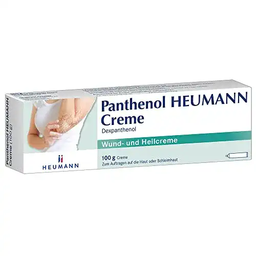 Panthenol-Creme Heumann, Wund- und Heilcreme, 100 g Creme