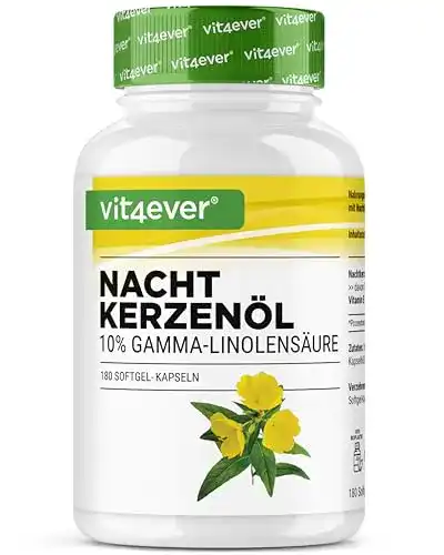 Nachtkerzenöl Vit4ever, 180 Kapseln, 2000 mg je Tagesdosis
