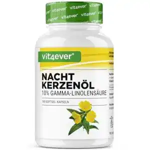Nachtkerzenöl-Kapseln Vit4ever Nachtkerzenöl, 180 Kapseln