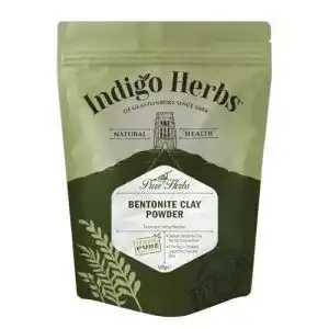 Bentonit Indigo Herbs of Glastonbury Tonerde Pulver (500g)