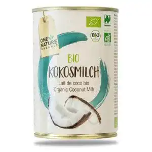 Kokosmilch ONE NATURE organic BIO, 6er Pack (6 x 400 g)