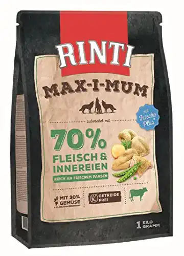 Rinti-Hundefutter Rinti Max-i-mum Pansen 1kg