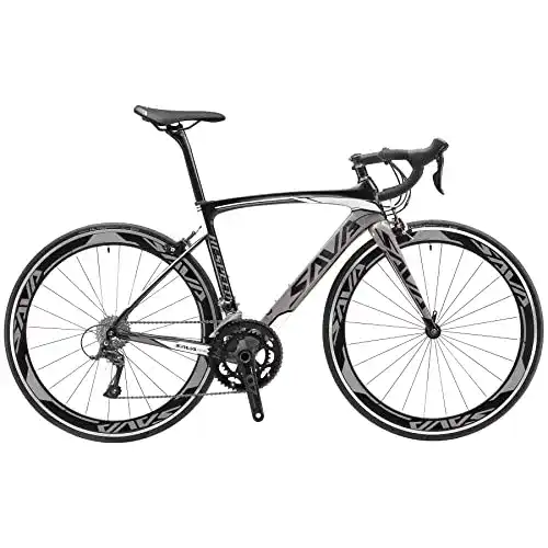 Rennrad SAVADECK Warwind3.0 Carbon 700C Kohlefaser Rahmen Fahrrad mit Shimano