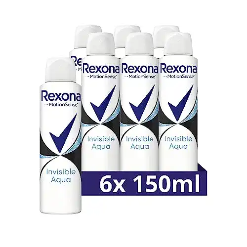 Deo ohne Alkohol Rexona MotionSense Invisible Aqua 48 Stunden