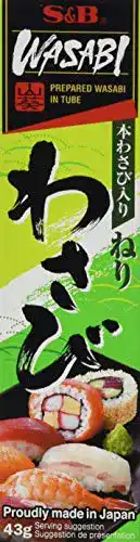 Wasabi-Paste S&B Wasabi – Original japanisch, 5 x 43 g