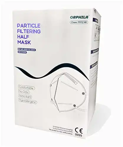 FFP2-Großpackung Orphila 50x Zertifizierte FFP2 Maske