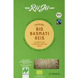 Basmatireis RiiJii Bio Basmati Taraori weiß FairTrade, 500 g