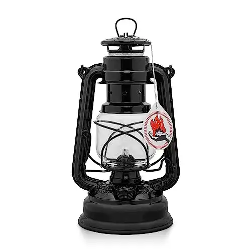 Sturmlaterne Feuerhand 276 schwarz
