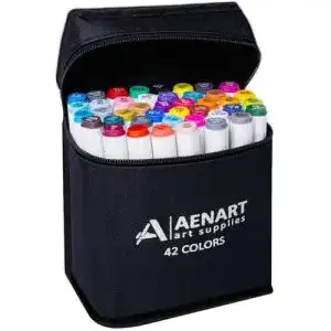 Graffiti-Stifte Aen Art Alkohol-Marker, 42 Kunstmarker