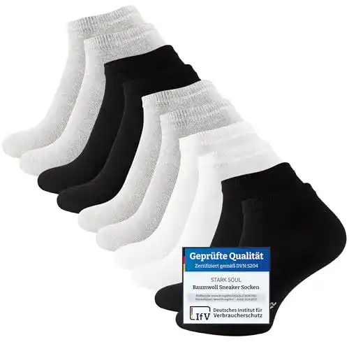 Damensocken STARK SOUL 10 Paar Essentials Sneaker Socken