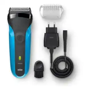 Reiserasierer Braun Series 3 Rasierer Herren, 3-in-1-Elektrorasierer