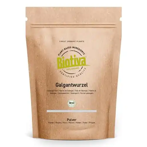Galgantwurzel Biotiva gemahlen Bio 250g Alpina galanga