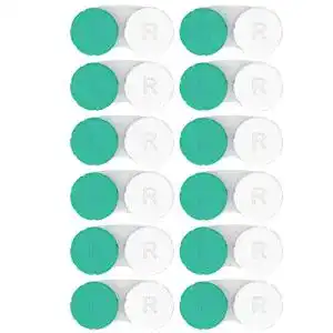 Kontaktlinsenbehälter Axim USA 12 Pack. Jahresvorrat