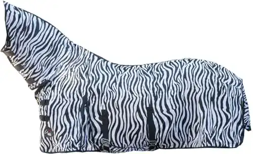 Fliegendecke Pferd HKM 4669 Fliegendecke Zebra, Halsteil