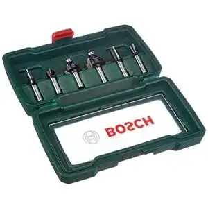 Fräser-Set Bosch Home and Garden Bosch 6tlg. Fräser Set