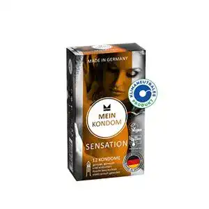 Kondome mit Noppen MEIN KONDOM Sensation Kondome 12er