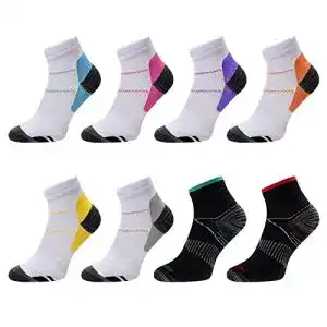 Kompressionssocken Meowoo Running 8 Paare Wandersocken