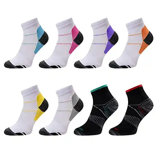 Die beste Kompressionssocken Meowoo Running 8 Paare Wandersocken 2026 Test Bestseller Kompressionssocken Meowoo Running 8 Paare Wandersocken