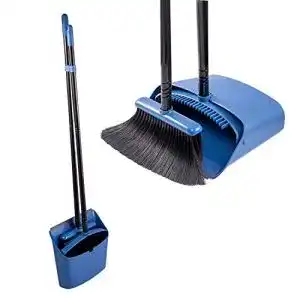 Kehrschaufel mit Stiel Jekayla Besen und Kehrschaufel Set, blau