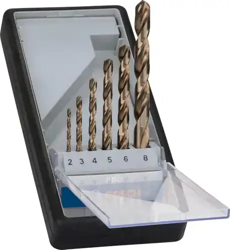 Metallbohrer Bosch Professional Bosch Pro 6tlg. -Set HSS-Cobalt