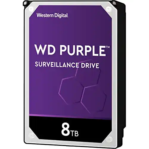 8TB-HDD Western Digital WD Purple 8 TB Überwachung 3,5 Zoll
